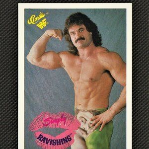 Ravishing Rick Rude 1990 Classic WWF Wrestling Card #104